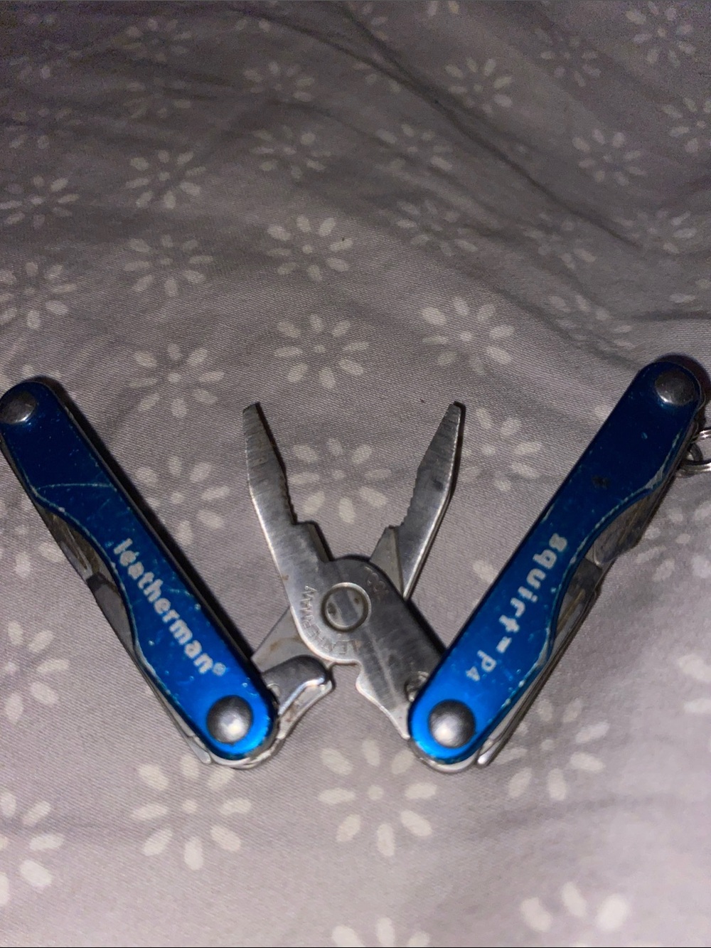Blue Multitool - Compact Pocket Pliers